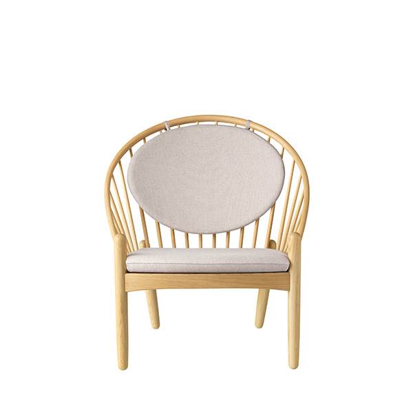 Fdb Møbler J166 Jørna Lænestol Beige  : Erling Christensen Møbler