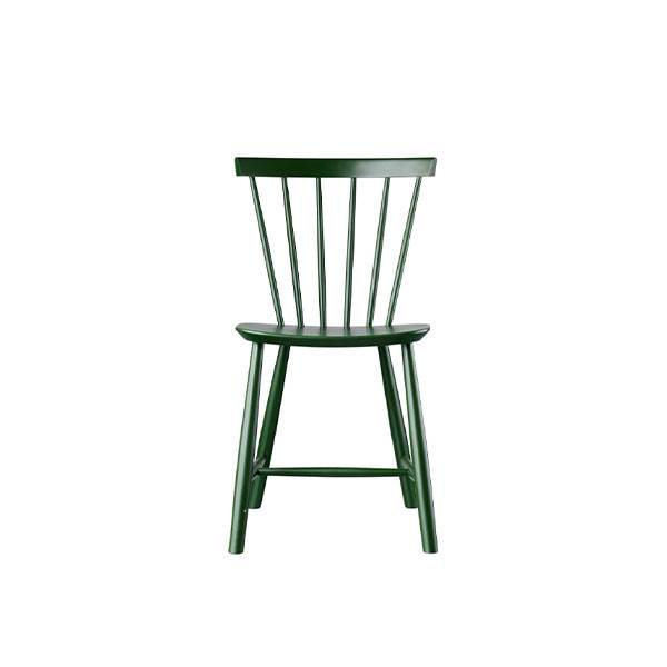 Fdb Møbler J46 Spisebordsstol Svanemærket Bottle Green  : Erling Christensen Møbler