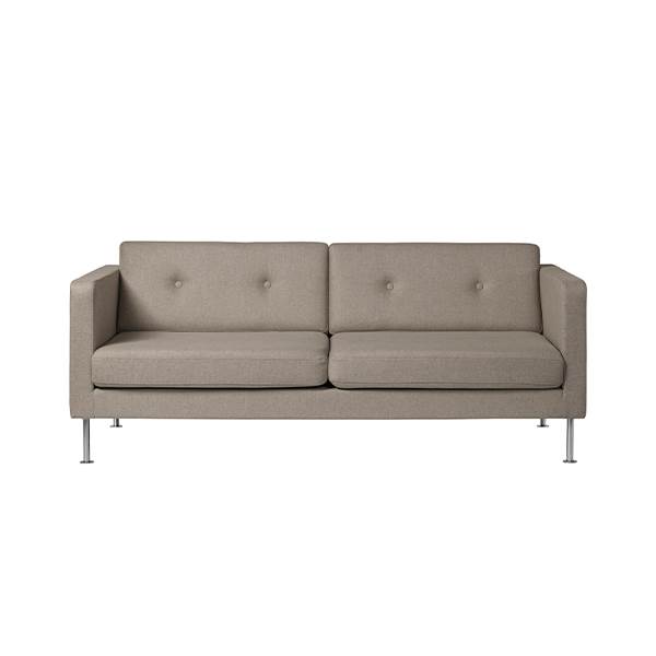 Fdb Møbler L42 Firhøj     Pers  Sofa Redbridge   Stål  : Erling Christensen Møbler