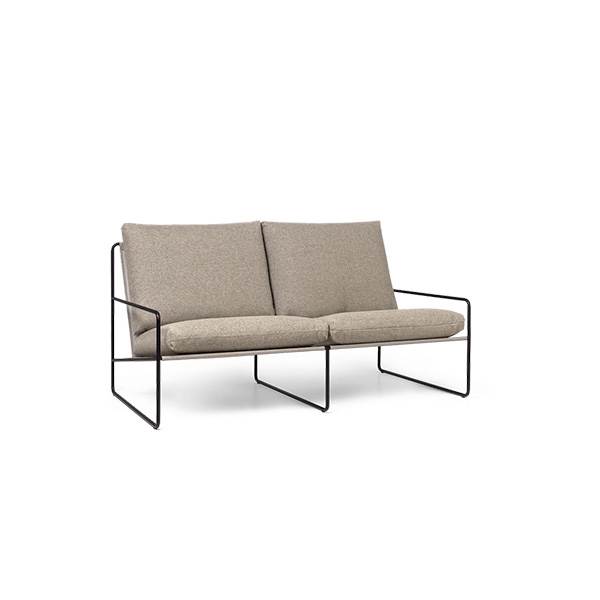 Ferm Living Desert  -seater Dolce Black  Dark Sand  : Erling Christensen Møbler