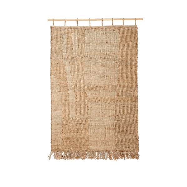 Ferm Living Harvest Wall Rug Natural  : Erling Christensen Møbler
