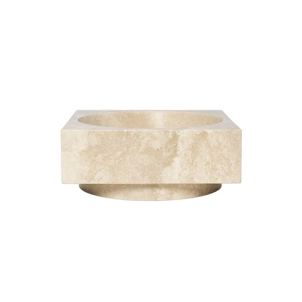 Ferm Living Hew High Centrepiece Travertine