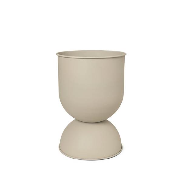 Ferm Living Hourglass Pot  Medium Cashmere  : Erling Christensen Møbler
