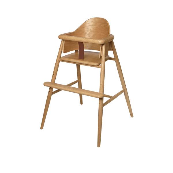 Ferm Living Muru Højstol Egetræ  : Erling Christensen Møbler