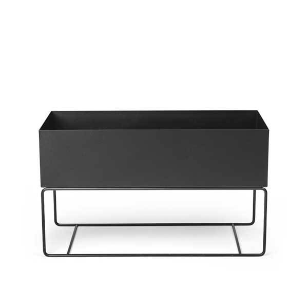 Ferm Living Plant Box Large Black  : Erling Christensen Møbler