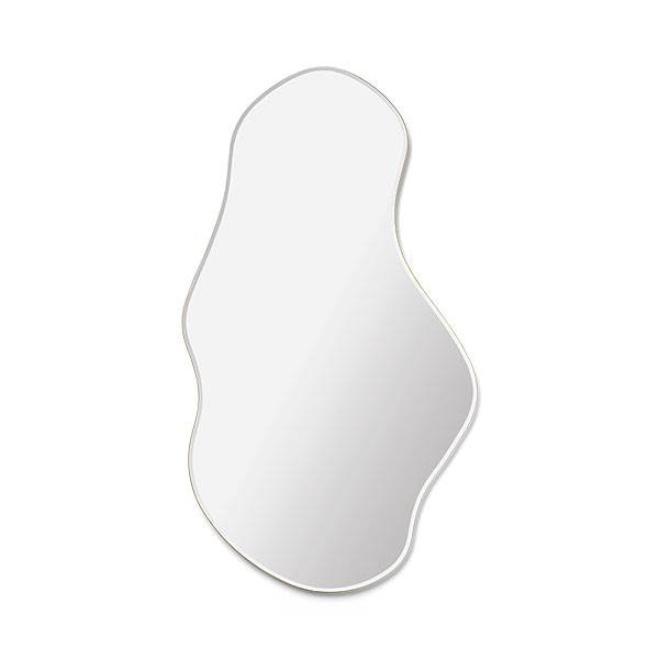 Ferm Living Pond Mirror Large Brass : Erling Christensen Møbler