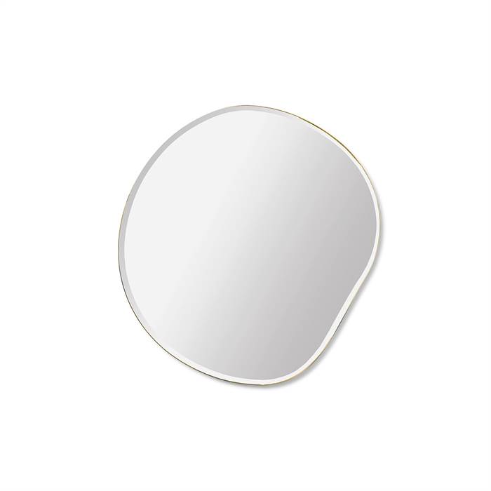 Ferm Living Pond Mirror Small Brass : Erling Christensen Møbler
