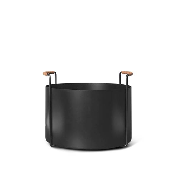 Ferm Living Port Brændespand Sort