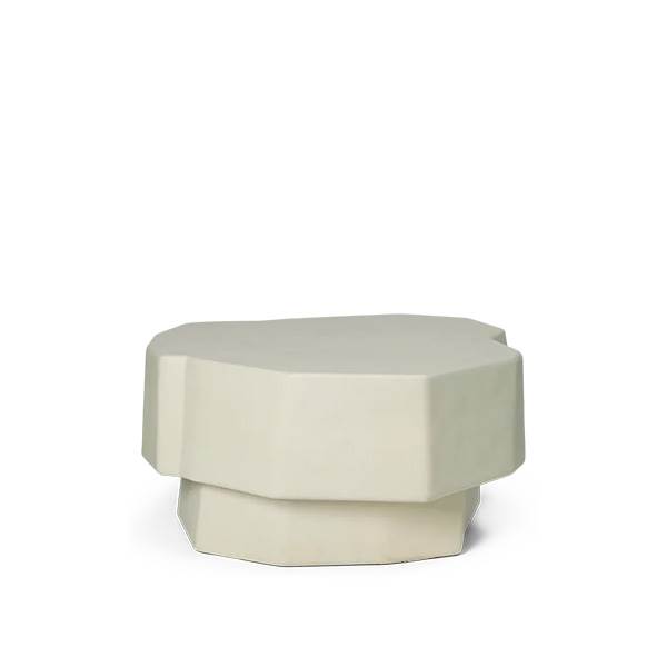 Ferm Living Staffa Sofabord ø84 Ivory  : Erling Christensen Møbler