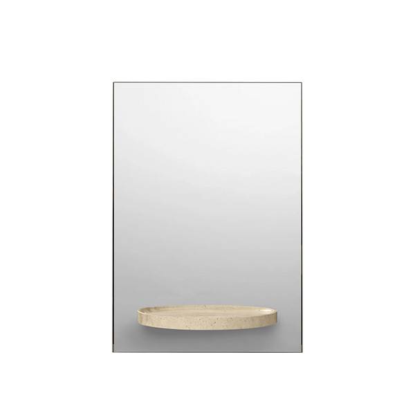 Ferm Living Symmetry Spejl Travertine  : Erling Christensen Møbler