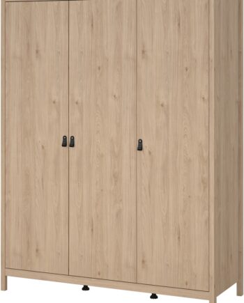 Garderobeskab Vesterholm Lunor  -dørs  Jackson Hickory  H199   B150   D58 Cm  Fsc  Dansk Design