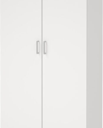 Garderobeskab Vesterholm Space H170xb79xd36 Cm  Hvid    Døre  Skuffe  Fsc-certificeret