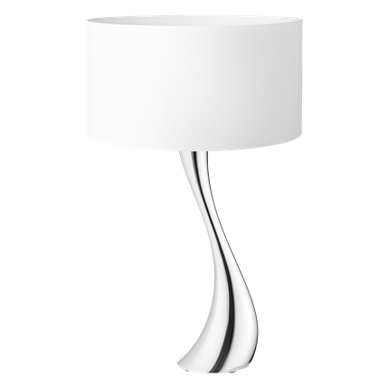 Georg Jensen Cobra Lampe  Medium Hvid  : Erling Christensen Møbler
