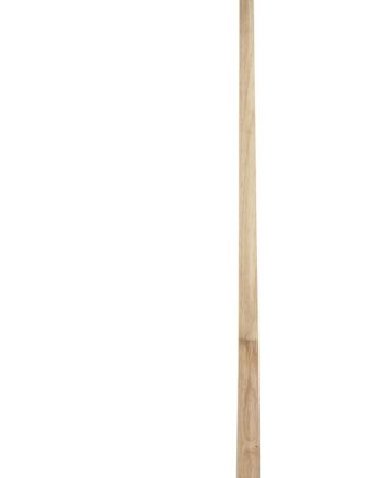 Gulvlampe Creative Collection Cozy Natur ø40   H160   Jern   Gummitræ  Vævet Stofskærm