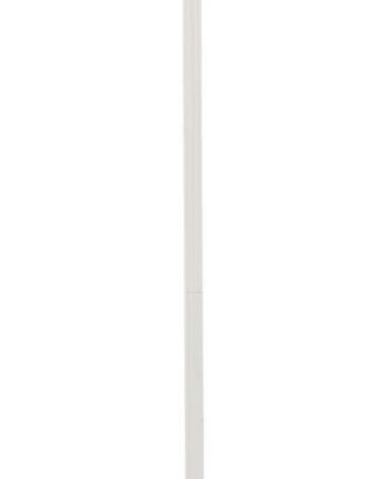 Gulvlampe Ideal Lux London Hvid Metal Og Stof ø50   H174 Cm