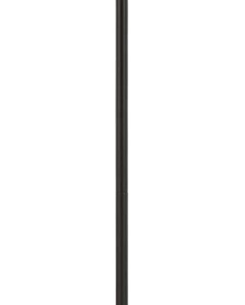 Gulvlampe Ideal Lux London   Sort Metal Og Stof ø50ã H174 Cm