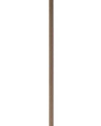 Gulvlampe Kave Home Aldet Solcelle-led Lysegrå H160xø46 Cm Ip44 Usb-opladning
