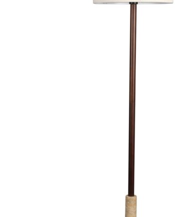 Gulvlampe Standerlampe Dutchbone Jackson ø40   H156 Cm Perlemor Travertin