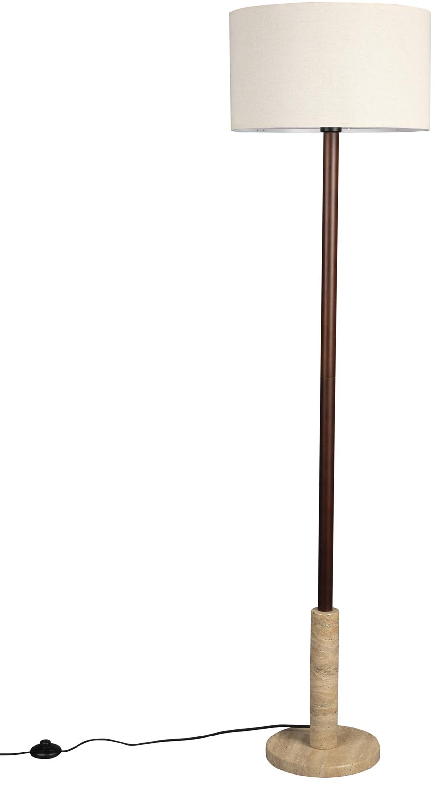 Gulvlampe Standerlampe Dutchbone Jackson ø40   H156 Cm Perlemor Travertin