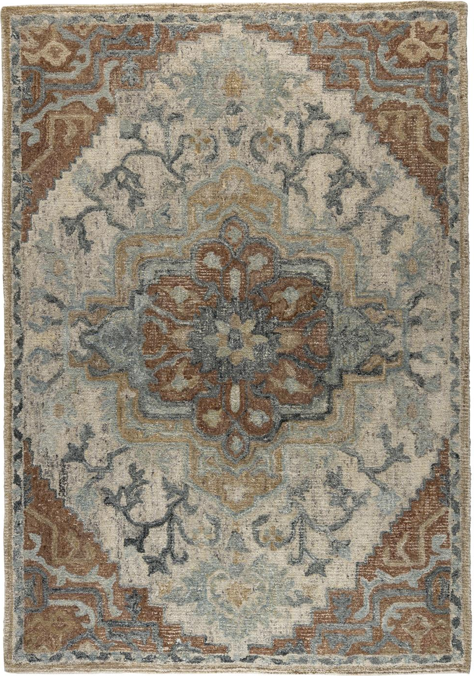 Gulvtæppe Dutchbone Amori 160x230 Cm Multifarvet Uld Polyester Gulvvarmevenligt