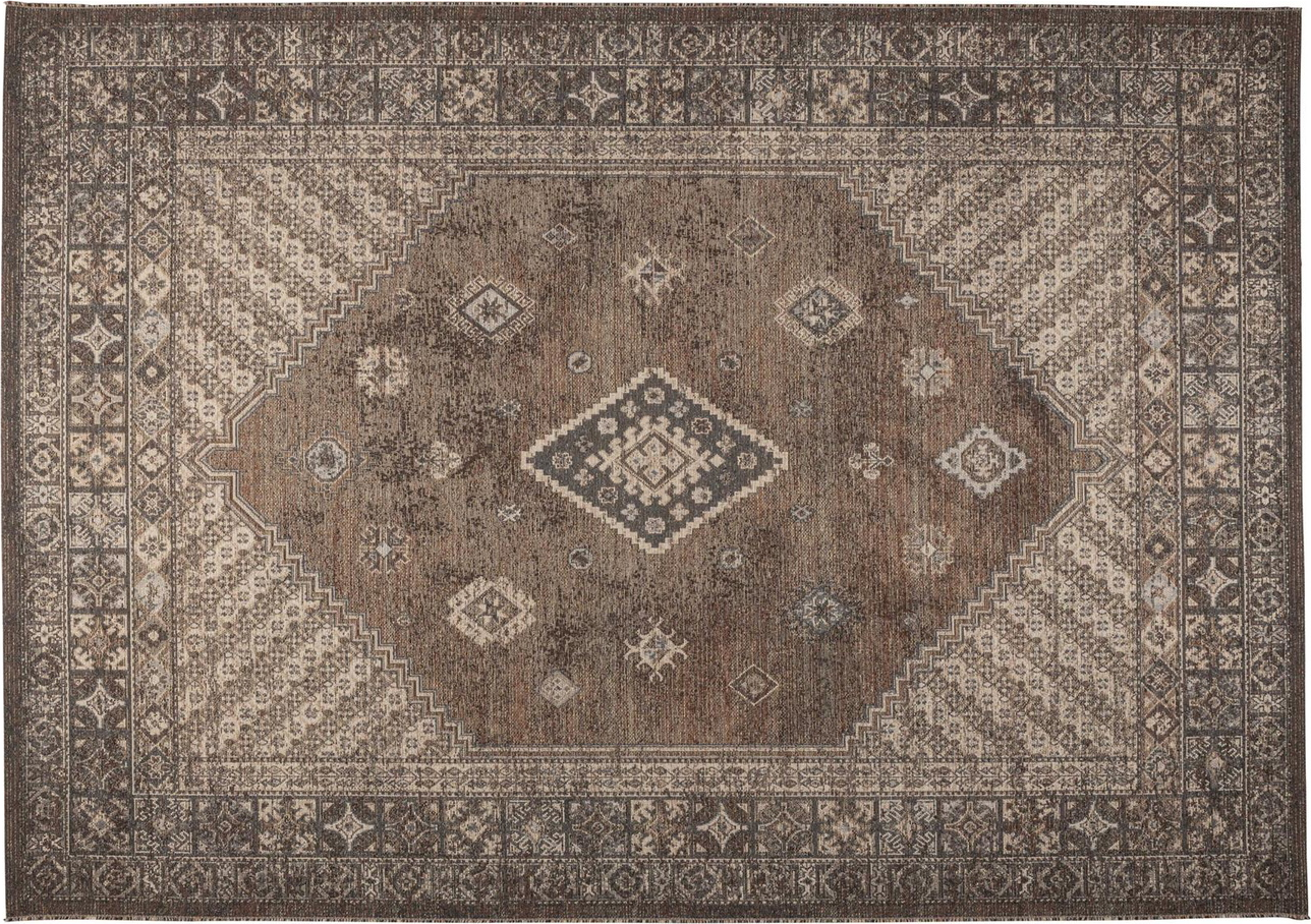 Gulvtæppe Dutchbone Devon Brungrå 170x240 Cm 100  Uld Til Gulvvarme