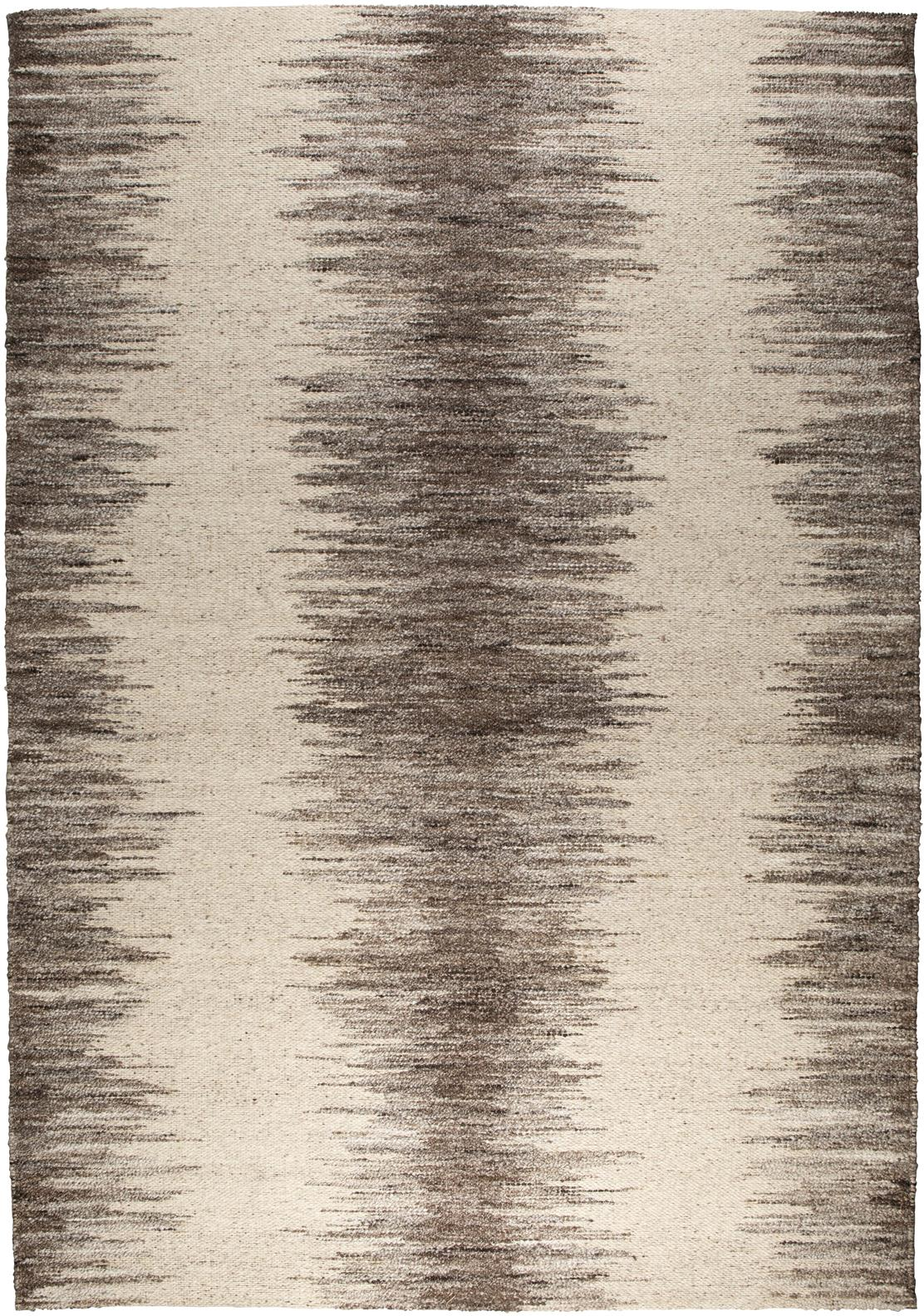 Gulvtæppe Dutchbone Rhea 160   230 Cm Stenlysgrå  Vintage Mønster  Polyester Uld