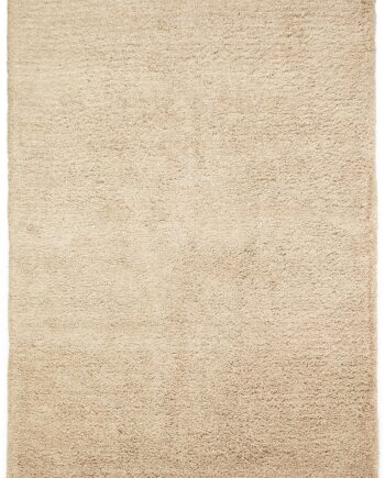 Gulvtæppe Kave Home Neade 300   200 Cm Beige Håndlavet Polypropylen Bomuld Støvafvisende