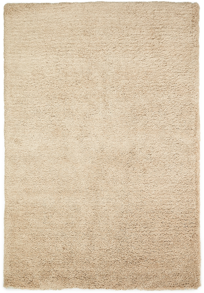 Gulvtæppe Kave Home Neade 300   200 Cm Beige Håndlavet Polypropylen Bomuld Støvafvisende