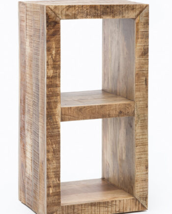 Håndlavet Reol   Massivt Træ  45   35   90 Cm