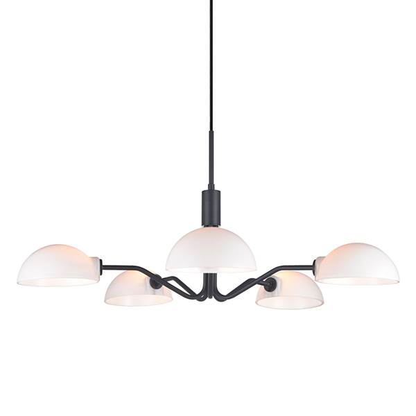 Halo Design Kjøbenhavn Lysekrone   70 Cm Sort  : Erling Christensen Møbler