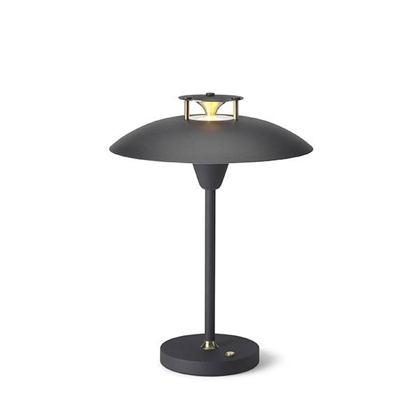 Halo Design Stepp  - -  Batteri Bordlampe Sort  : Erling Christensen Møbler