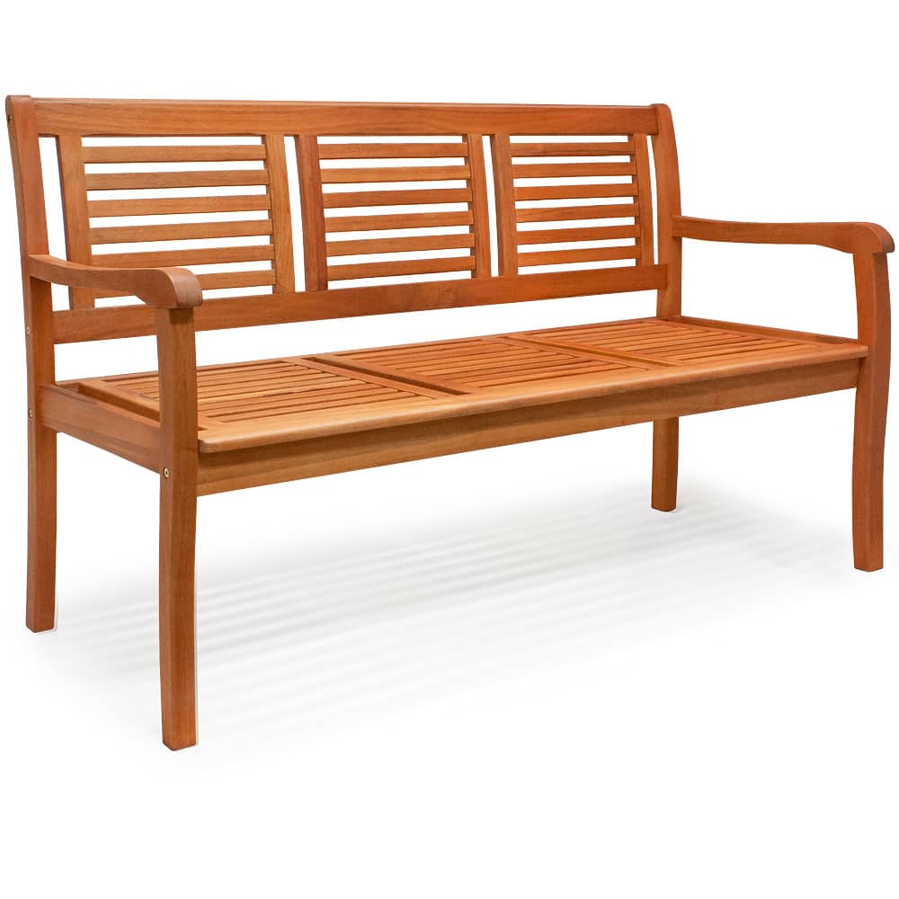 Havebænk Eukalyptustræ 153x90x60cm Fscâ -certificeret