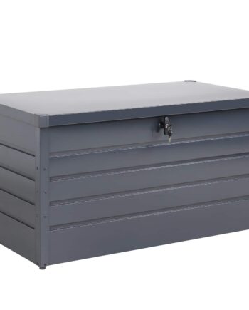 Haveopbevaringsboks Antracitmetal 360l Låsbar