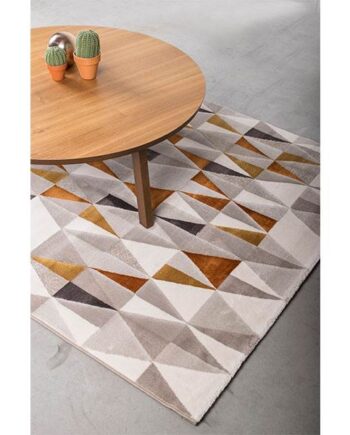 Hc Interior Rugs Andorra 60  Decolan Heatset Pp   40  Polyester Grå Og Brun