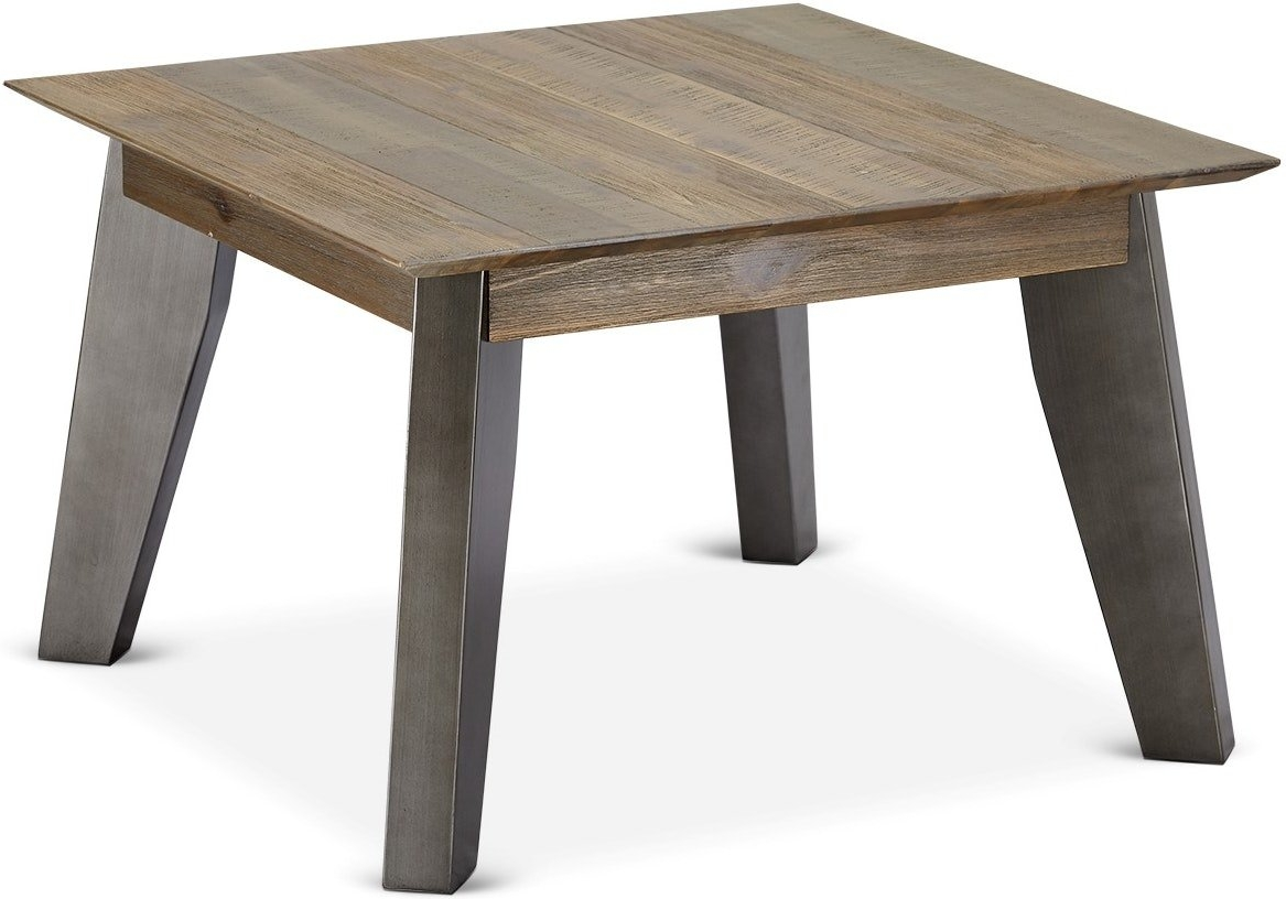 Hjørnebord Sidebord Raymond Hallmark Derby Akacietræ 45x70x70 Cm Brun Antracit