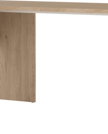 Hjørnekontorbord Vesterholm Formé Med Skab Hvid Jackson Hickory  Skrivebord 150ã 99   Cm  Fsc  Stålben