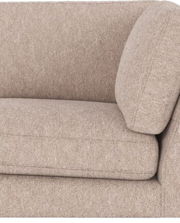 Hjørnemodul Modulsofa Rowico Duncan Alice Lysebeige Stof 103x103x78 Cm