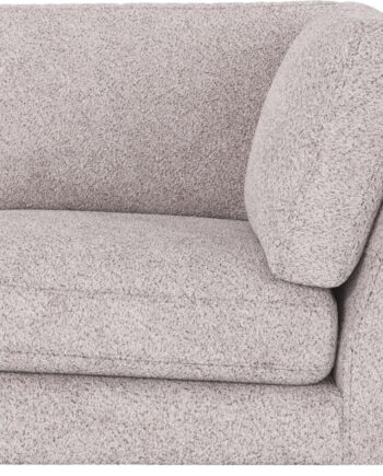 Hjørnemodul Modulsofa Rowico Duncan Anna 15 Lys Grå Stof 103x103x78 Cm