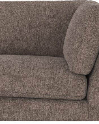 Hjørnemodul Modulsofa Rowico Duncan Greg   Mørk Beige 103x103x78 Cm