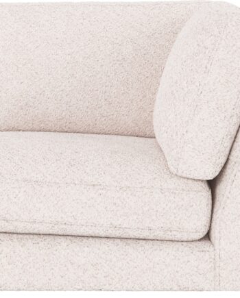 Hjørnemodul Modulsofa Rowico Duncan   Hvidt Anna-stof 103x103x78 Cm