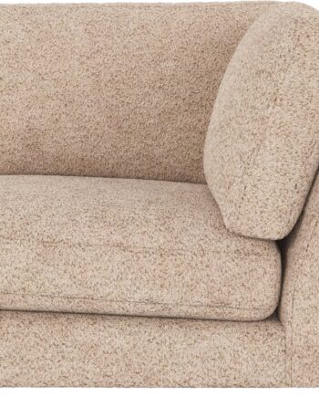 Hjørnemodul Rowico Duncan Anna   Lysebeige Modulsofa 100  Polyester H78ã B103ã D103 Cm