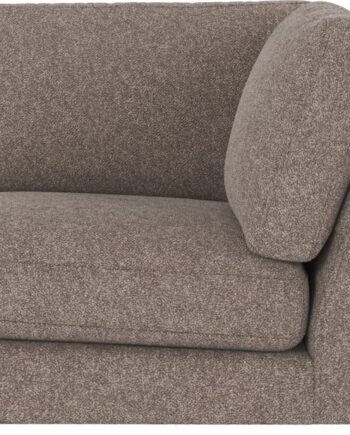 Hjørnemodul Rowico Duncan Modulsofa Bobby   Mørk Beige 103x103x78 Cm