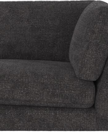 Hjørnemodul Rowico Duncan Modulsofa 103x103x78 Cm Mørkegråt Robin 66 Stof