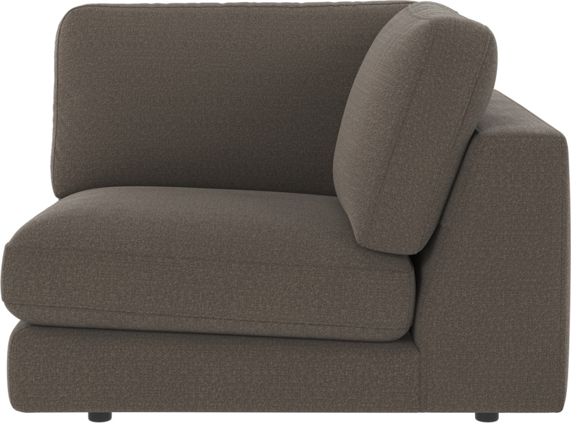 Hjørnemodul Til Modulsofa Rowico Duncan   Mellemgrå Rita 108 103x103x78 Cm Skandinavisk Design