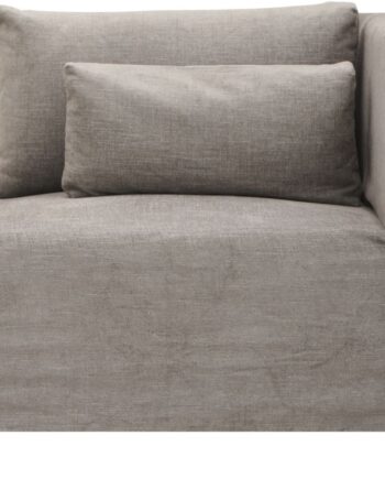 Hjørnesektion Modulsofa House Doctor Hazel Night Bomuld Gråbrun 85ã 85 Cm