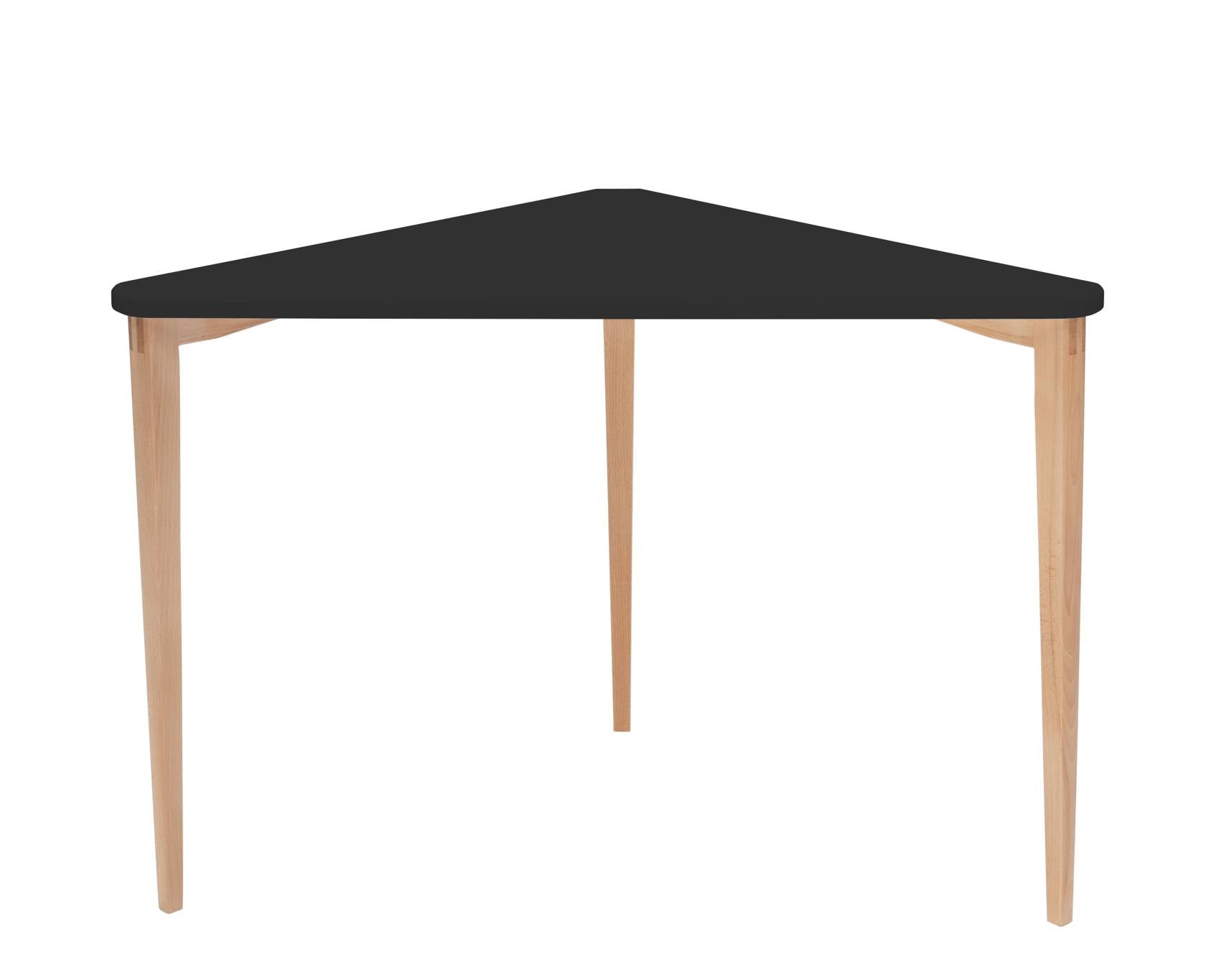 Hjørneskrivebord Naja 114 85cm Sort