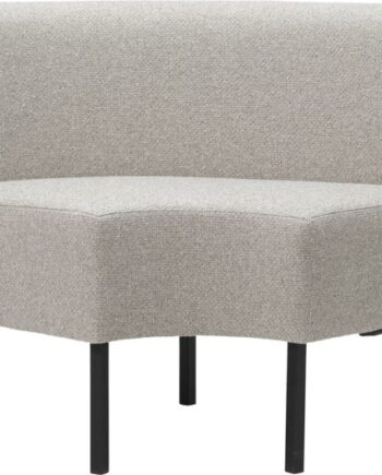 Hjørnesofa House Doctor Corner Seater Natural Genanvendt Polypropylen Metalben 85x60x80 Cm