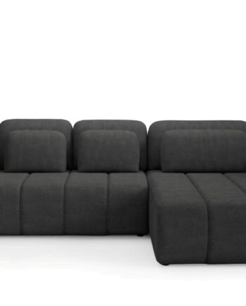 Hjørnesofa Maison Vellé Norvella Loungesofa Quelle 92 Bouclé Stof 304x190 Cm Sovefunktion 240x140 Cm Med Opbevaring