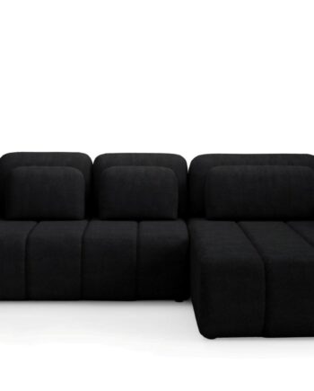 Hjørnesofa Maison Vellé Norvella Loungesofa Sovesofa 240x140 Quelle 100 Bouclé Stof Opbevaring Moderne