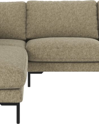 Hjørnesofa Rowico Corwin Venstrevendt   Max 55 Stof Grøn Sort 266x226 Cm